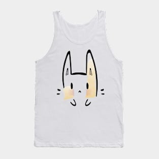 Cute Bunny Pattern Tank Top